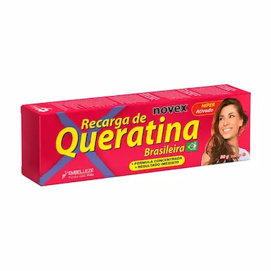Recarga de Queratina Novex com 80g