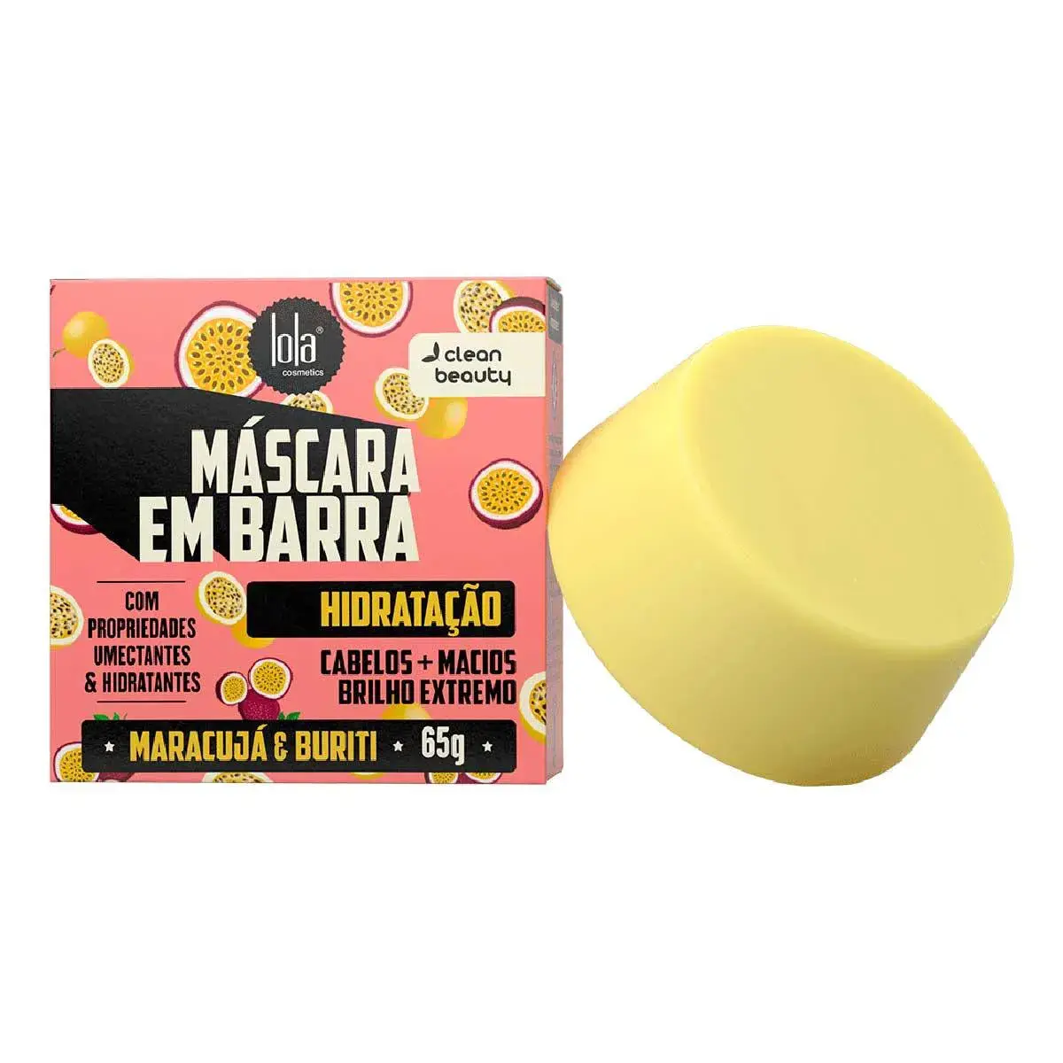 Máscara em Barra Lola Hidratação com 65g
