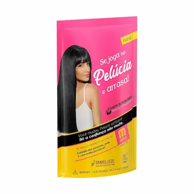 Alisante Henê Pelúcia Médio Pouch com 180g