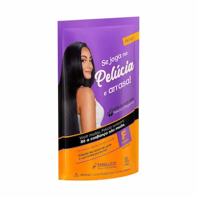 Alisante Henê Pelúcia Forte Pouch com 180g