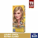 Tintura Cor&Ton Niely 9.0 Louro Cinza Extra Claro com 1 Unidade