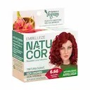 Tintura Suave Natucor 6.66 Vermelho Cereja com 1 Unidade