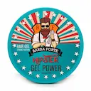 Gel Power Barba Forte Hipster Fixação Forte com 200g
