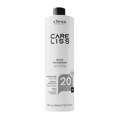 Água Oxigenada Care Liss 20 Volumes com 850ml