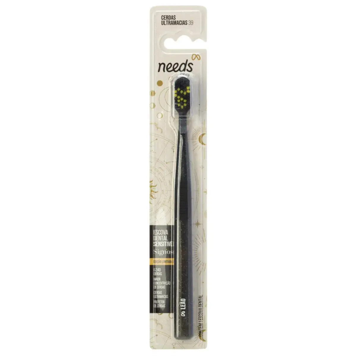 Escova de Dente Needs Sensitive 6240 Signo Leão 1 Unidade