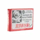 Grampo de Aço para Cabelos Pretos Número 7 Teimosão Caixa com 50 unidades