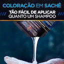 Shampoo Tonalizante Cor e Tom Homem Preto Intenso com 1 unidade