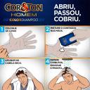 Shampoo Tonalizante Cor e Tom Homem Castanho Escuro com 1 unidade