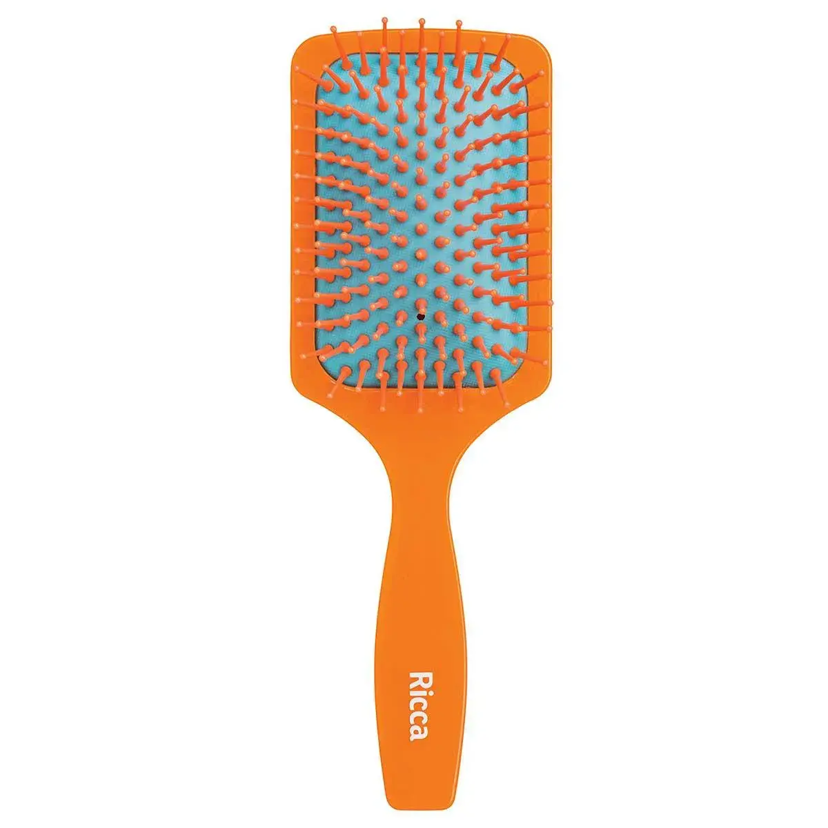 Escova de Cabelo Ricca Colors Block Racket com 1 unidade