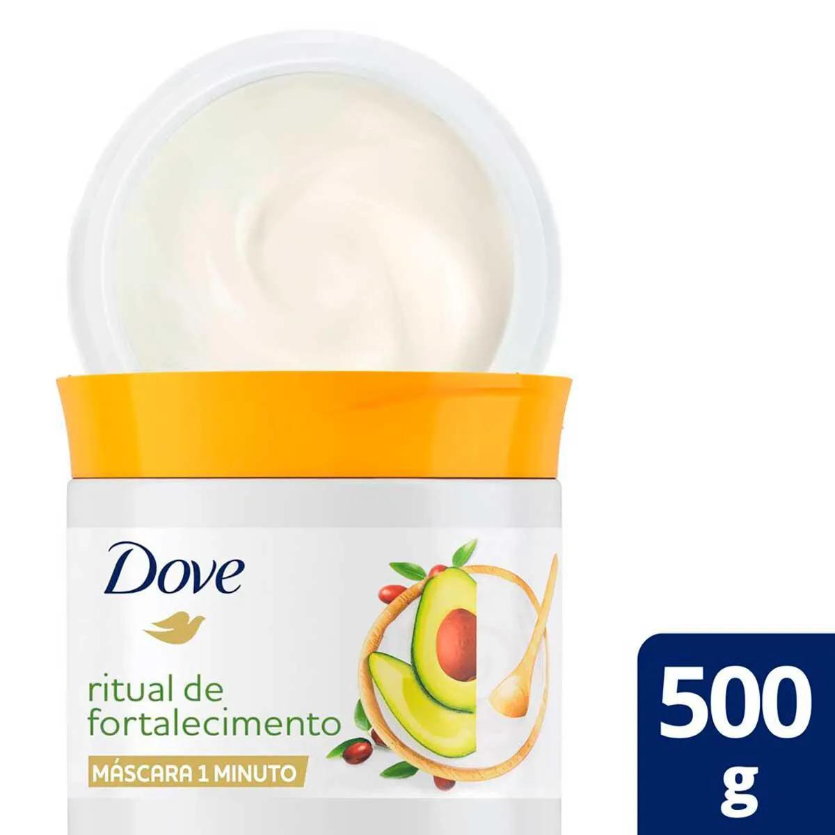 Máscara 1 Minuto Dove Ritual de Fortalecimento com 500g