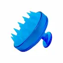 Escova Capilar de Silicone Marco Boni Azul 1 Unidade