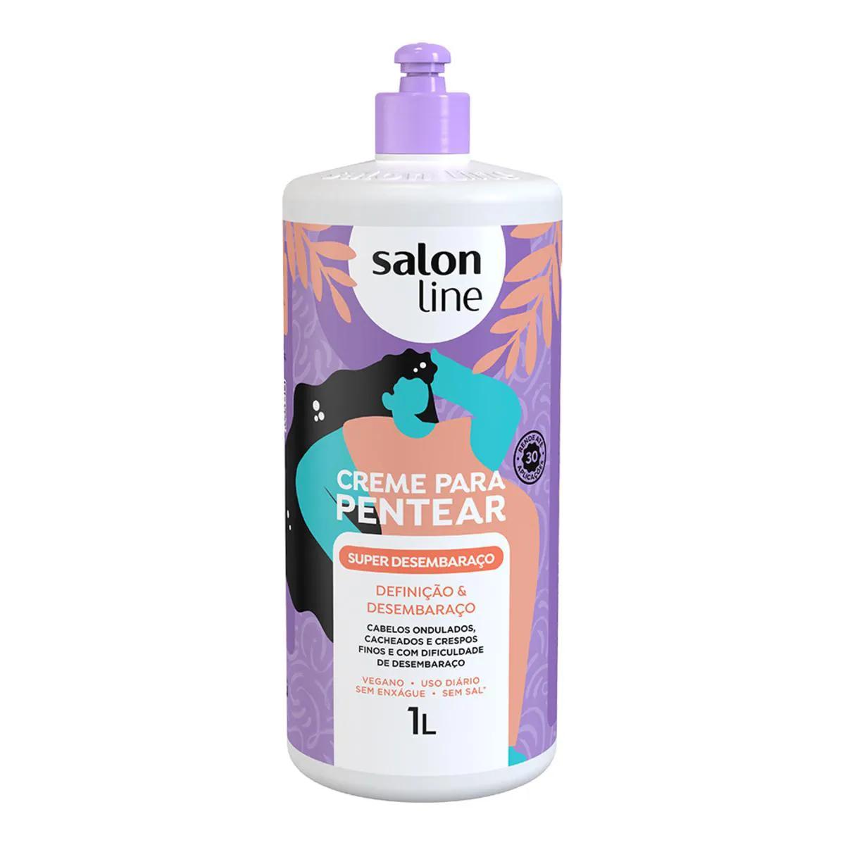 Creme para Pentear Salon Line Super Desembaraço 1L