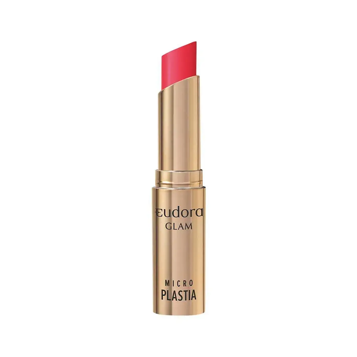 Batom Eudora Glam Micro Plastia Scarlet Absoluto 3,3g