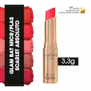 Batom Eudora Glam Micro Plastia Scarlet Absoluto 3,3g
