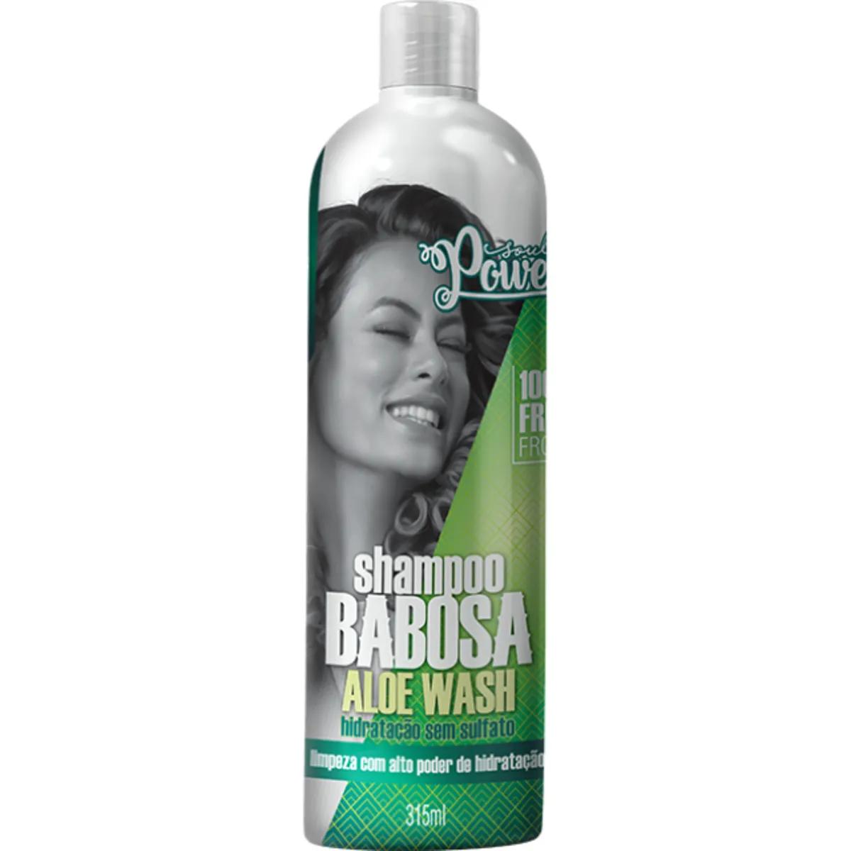 Shampoo Soul Power Babosa Aloe Wash 315ml