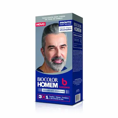 Tonalizante Bozzano Biocolor Homem Red Grisalhos