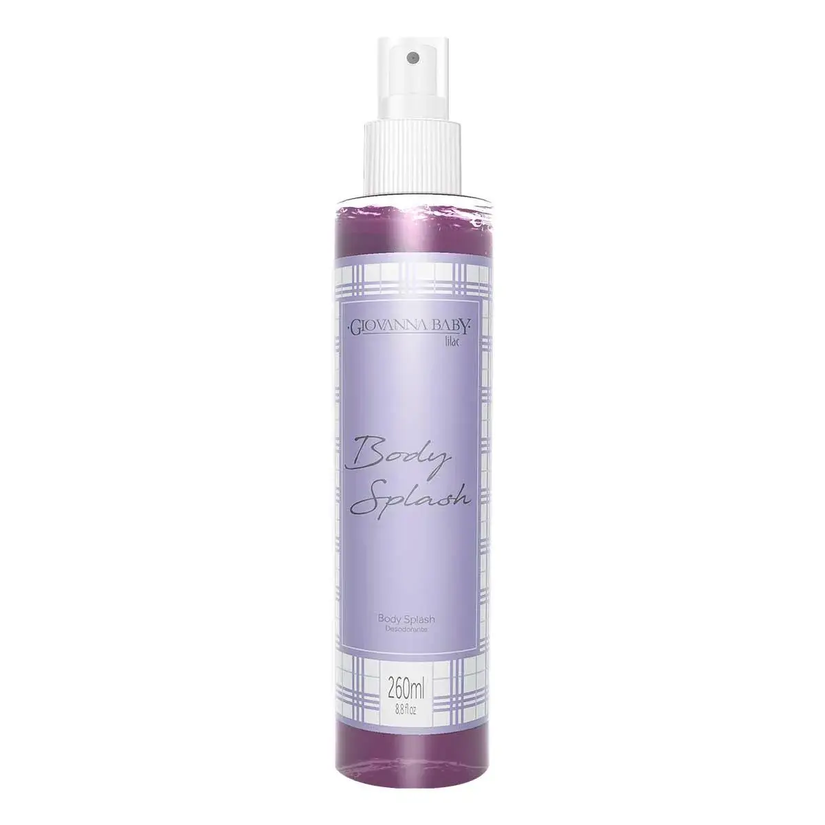 Body Splash Desodorante Corporal Giovanna Baby Lilac 260ml
