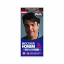 Tonalizante Bozzano Biocolor Homem Castanho Escuro