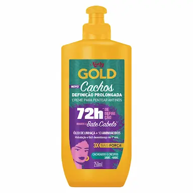 Creme para Pentear Niely Gold Cachos 250ml