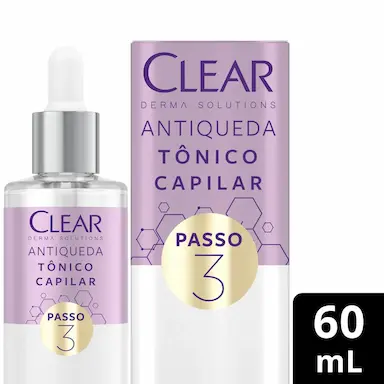 Tônico Capilar Antiqueda Clear Derma Solutions Woman 60ml