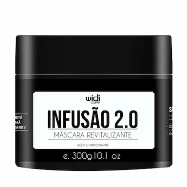 Máscara Revitalizante Infusão 2.0 Widi Care Ação Condicionante 300g