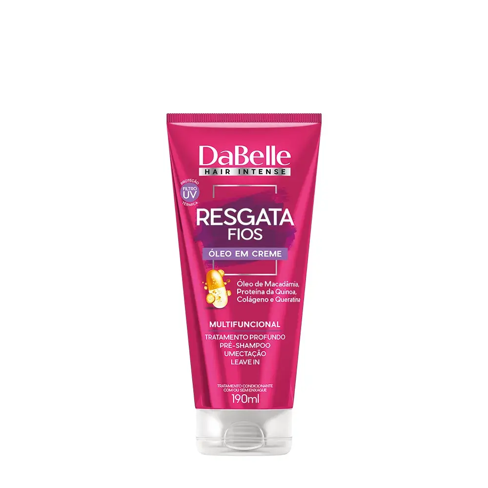 Óleo em Creme Dabelle Resgata Fios 190ml