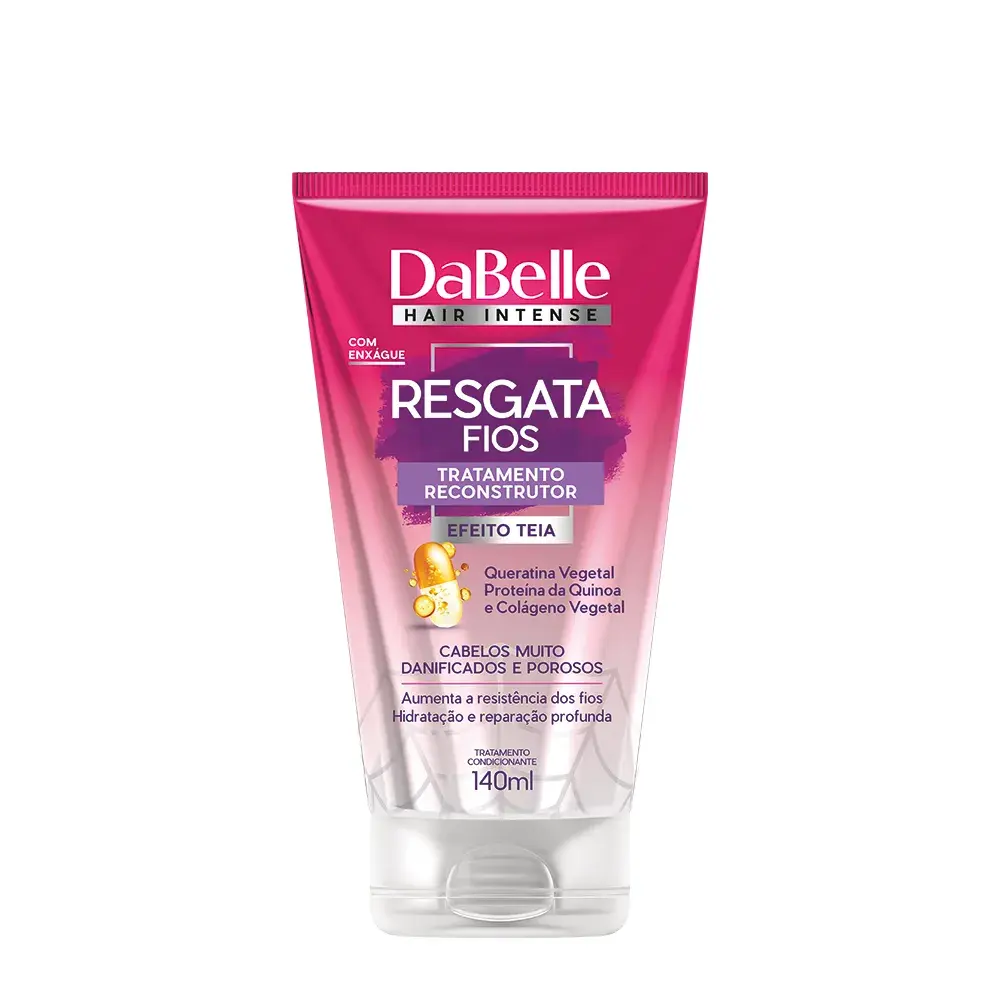 Tratamento Reconstrutor Dabelle Resgata Fios Efeito Teia 140ml