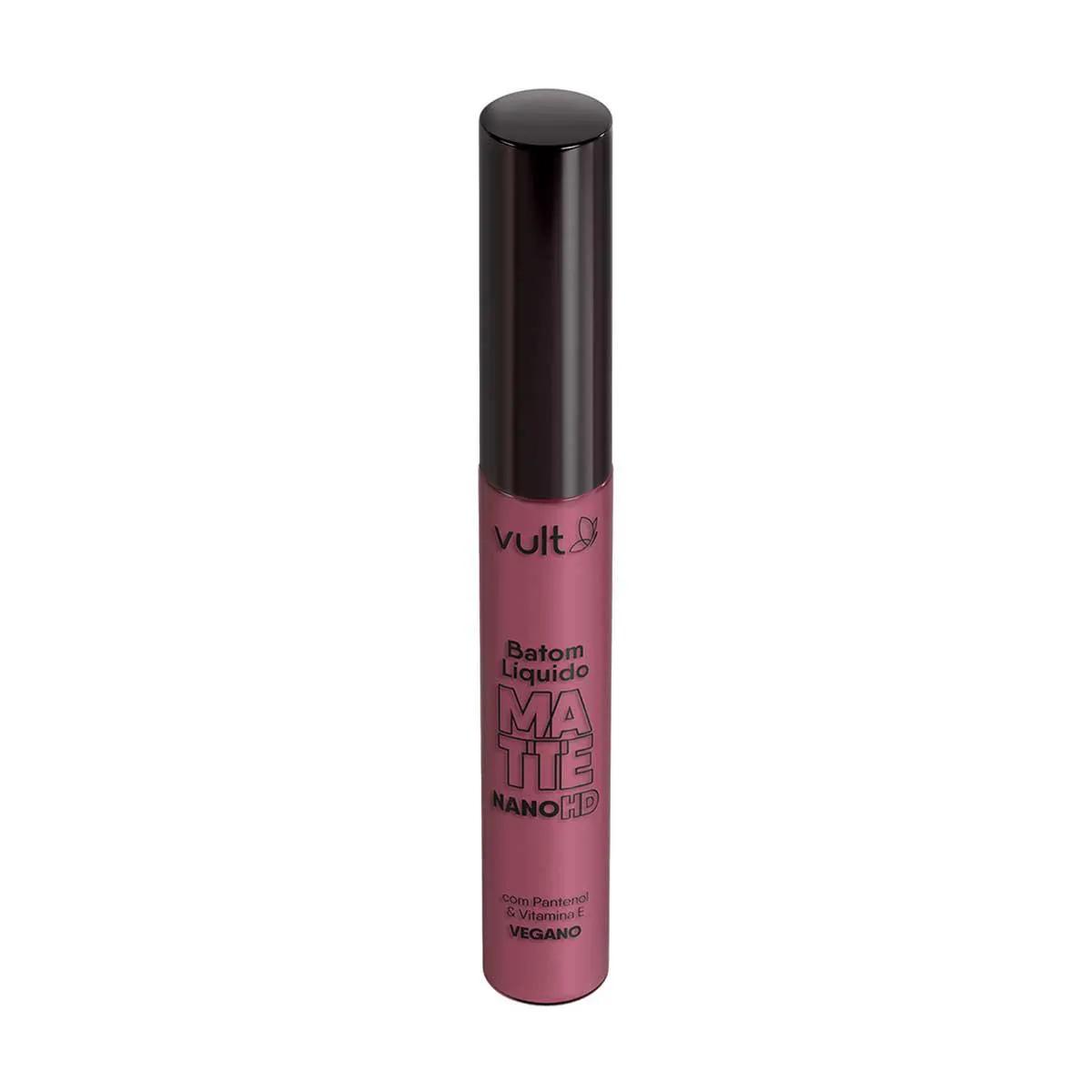 Batom Líquido Matte Vult Nano HD Rosé 5ml