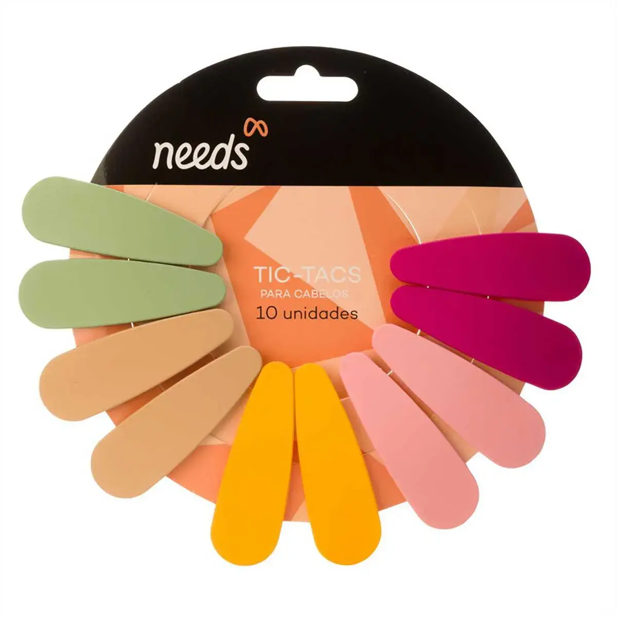 Conjunto de Tic-tacs para Cabelo Needs 10 unidades