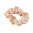Elástico para Cabelos Needs Tipo Scrunchie de Cetim Nude/Rosa 1 unidade