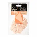 Elástico para Cabelos Needs Tipo Scrunchie de Cetim Nude/Rosa 1 unidade