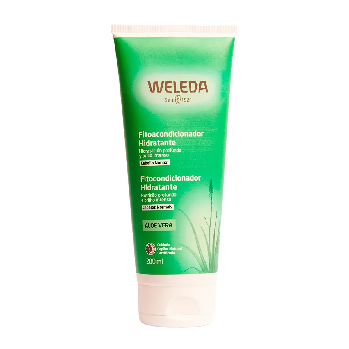 Fitocondicionador Hidratante Weleda Aloe Vera Nutrição e Brilho 200ml