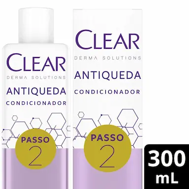 Condicionador Antiqueda Clear Derma Solutions Woman 300ml