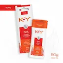 Lubrificante Íntimo K-Y Hot Ultragel com 50g