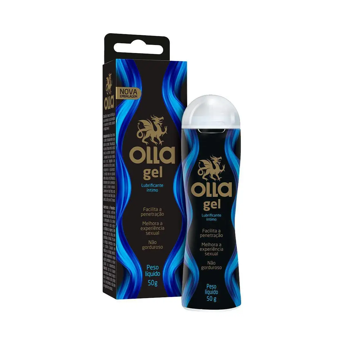 Gel Lubrificante Íntimo Olla com 50g