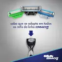Gillette Mach3 Barbeador com 1 aparelho e 2 cargas