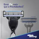 Gillette Mach3 Barbeador com 1 aparelho e 2 cargas