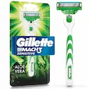 Aparelho de Barbear Gillette Mach3 Sensitive com 1 unidade