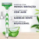 Aparelho de Barbear Gillette Mach3 Sensitive com 1 unidade