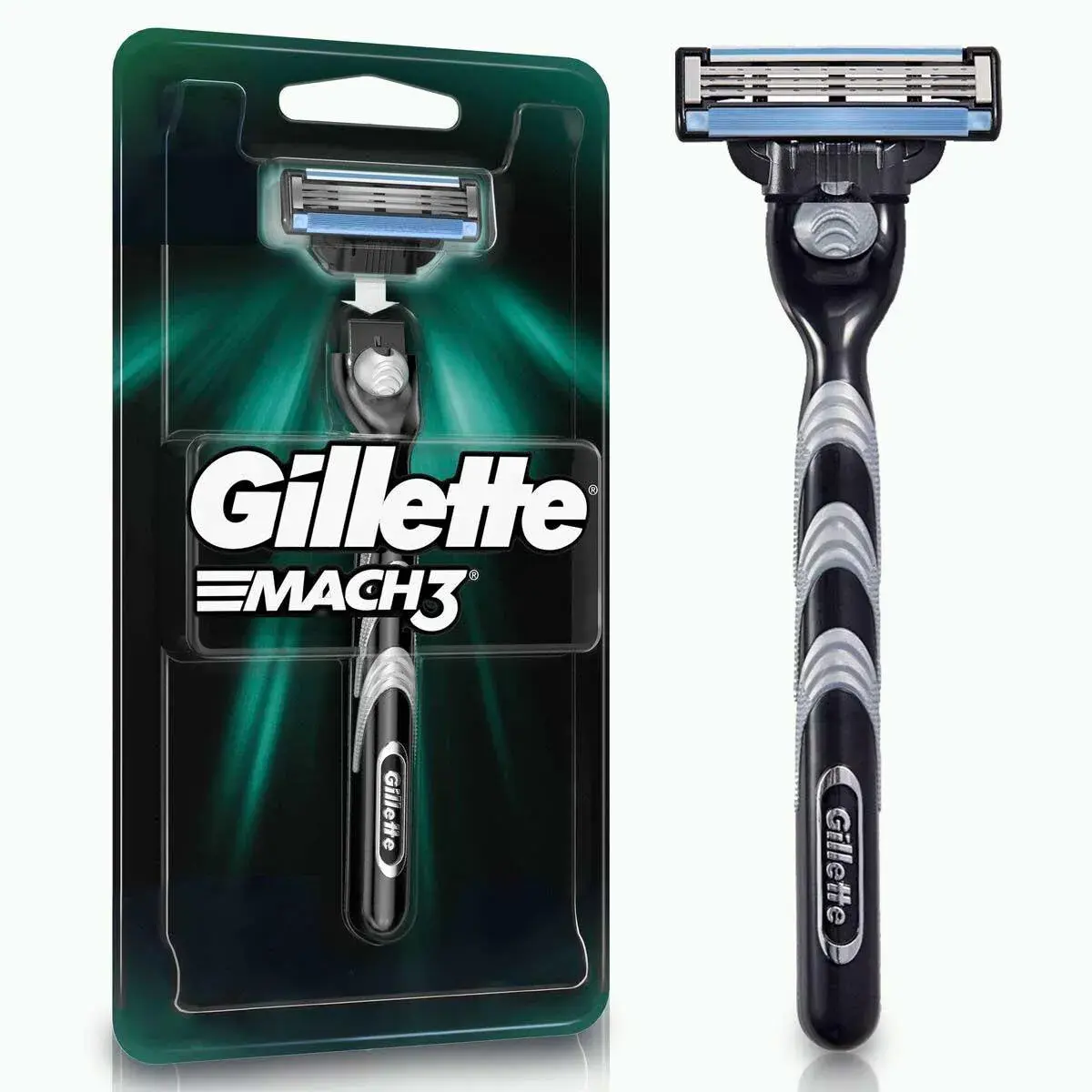 Aparelho de Barbear Gillette Mach3 com 1 Unidade