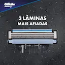 Aparelho de Barbear Gillette Mach3 com 1 Unidade
