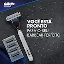 Aparelho de Barbear Gillette Mach3 com 1 Unidade
