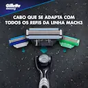Aparelho de Barbear Gillette Mach3 com 1 Unidade