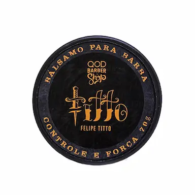 Bálsamo para Barba QOD Barber Shop Felipe Titto Controle e Força com 70g