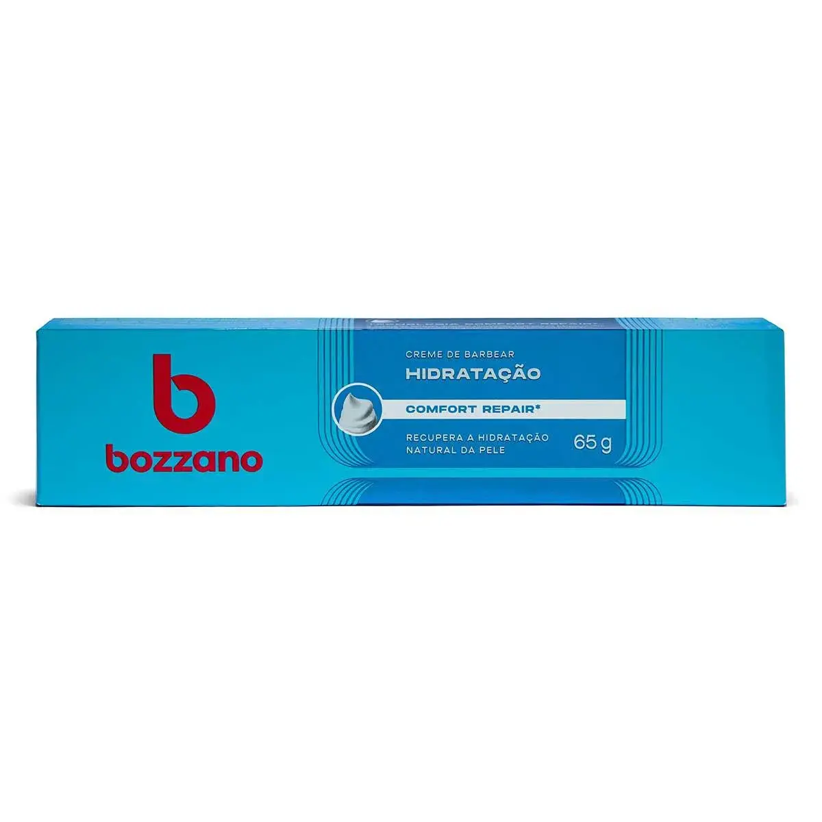 Kit 3 Creme de Barbear Bozzano Hidratação com 65g