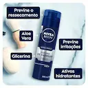 Espuma de Barbear Nivea Men Original Protect com 200ml