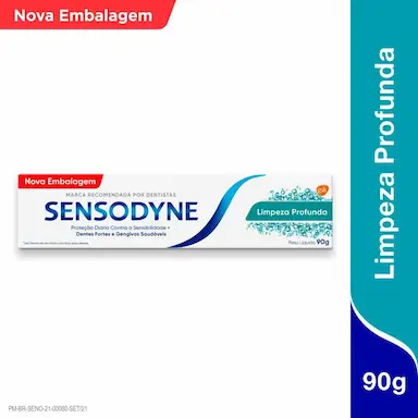 Pasta de Dente Sensodyne Limpeza Profunda com 90g