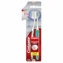 Escova de Dente Colgate Slim Soft Ultra Compact com 2 unidades