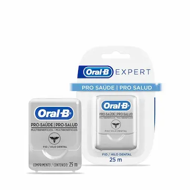 Fio Dental Oral-B Pro-Saúde Multibenefícios Sabor Menta 25m