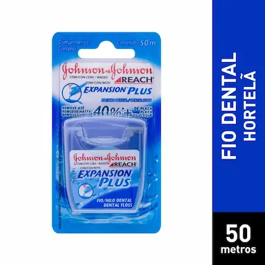 Fita Dental Johnson's Reach Expansion Plus 50 metros
